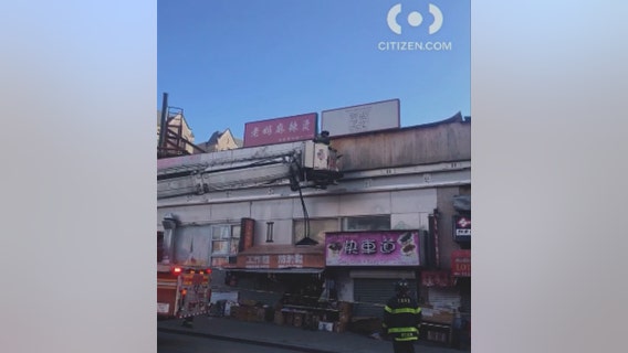 Falling plywood panel kills woman in Queens